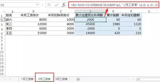最新个人所得税计算方法和Excel公式