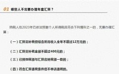 3月1日启动年度汇算办理